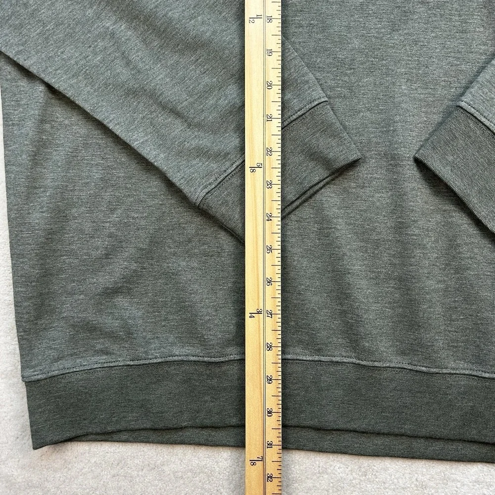 Johnnie-O Sully 1/4 Zip Pullover Sweater Men's XXL Double Knit Longsleeve Green